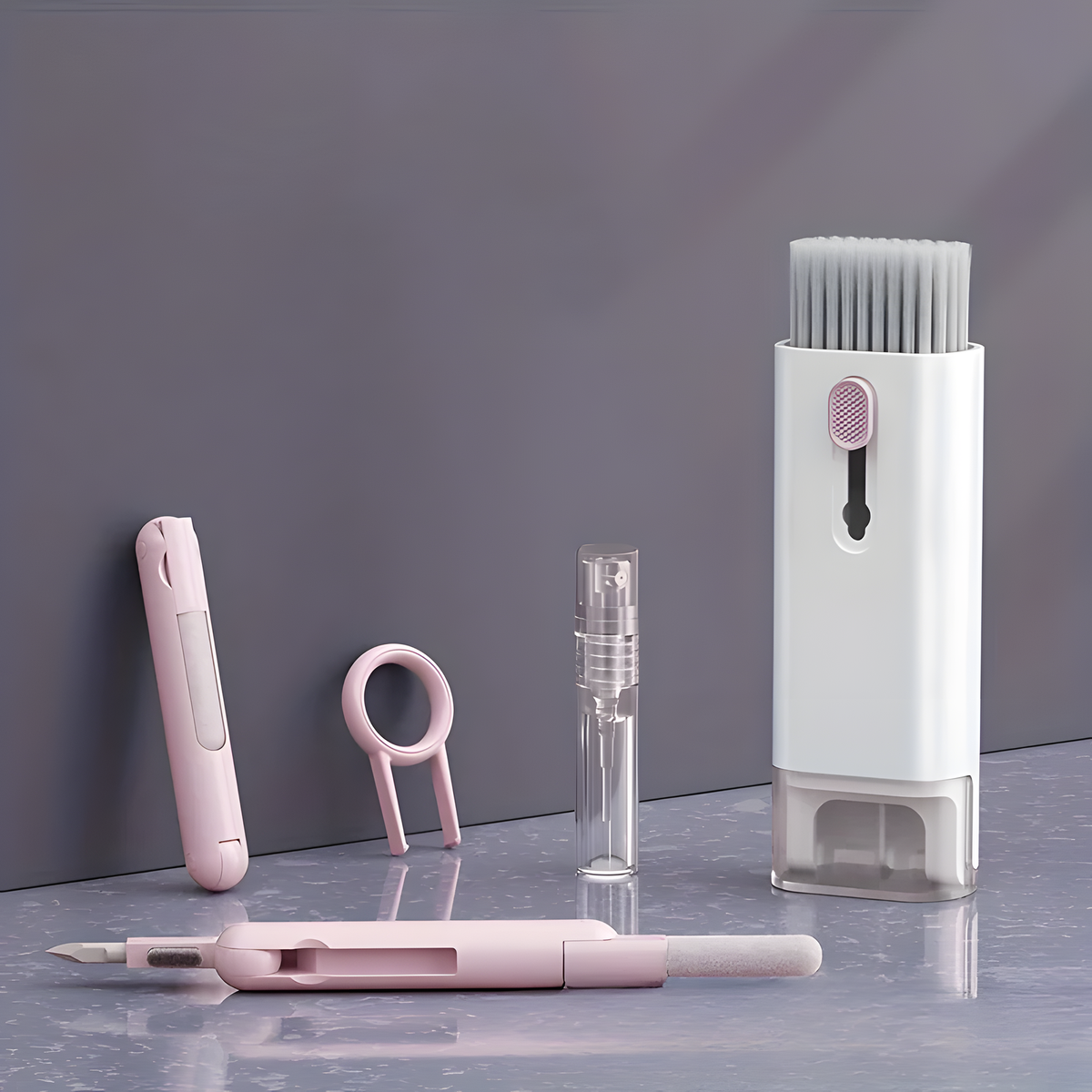 Compact Keyboard and Earbud Cleaning Kit