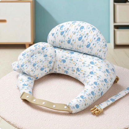 Adjustable Nursing Pillow with Baby Headrest
