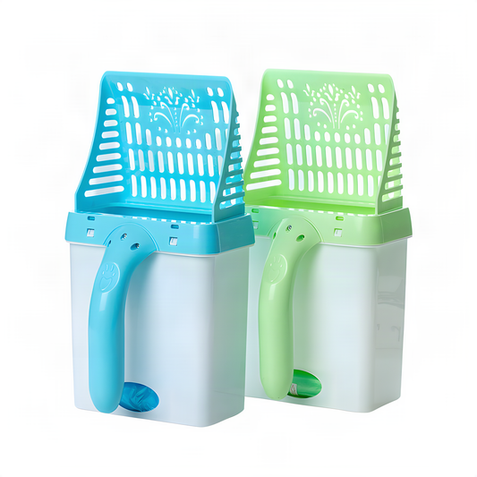 Cat Litter Scoop with Waste Bin