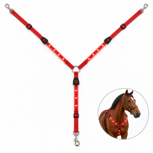 LED Horse Breastplate