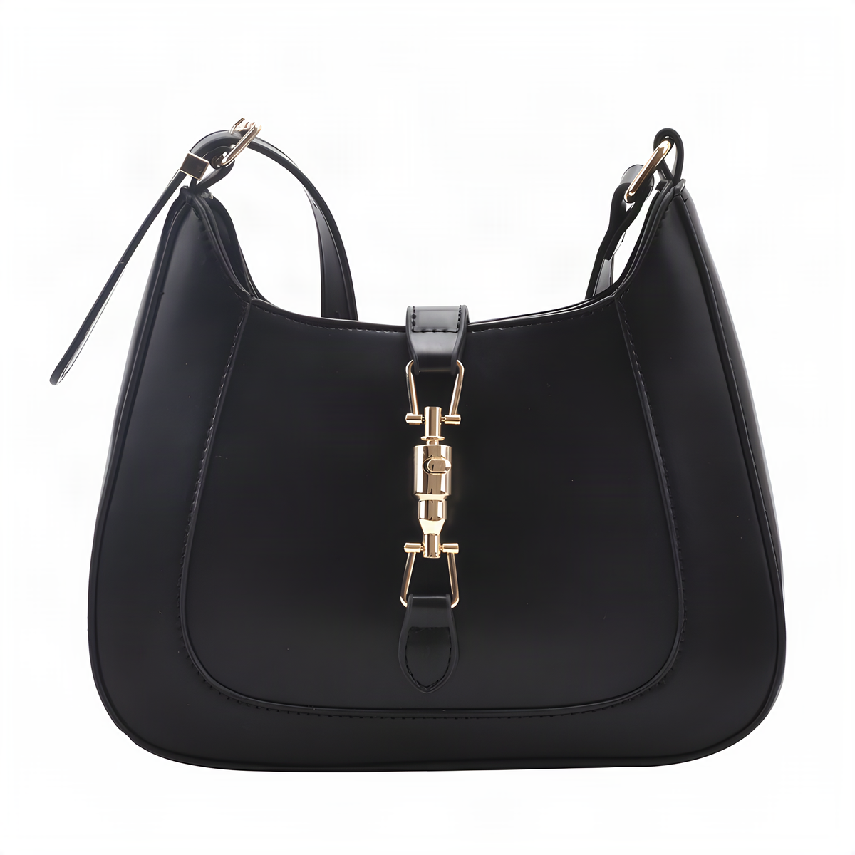 Curved Baguette Shoulder Bag