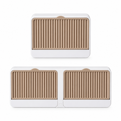 Flip-Cover Wall Soap Holder