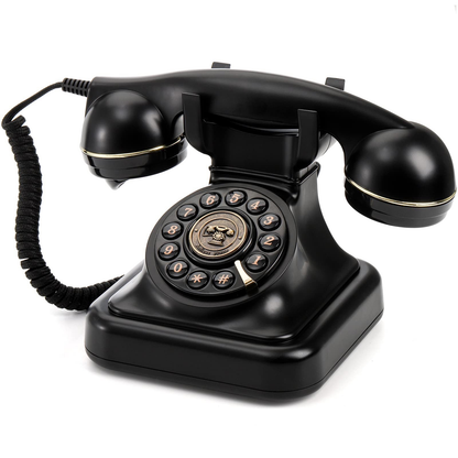 Retro Push-Button Desk Telephone