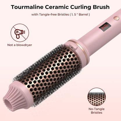 Ceramic Hair Curler Brush