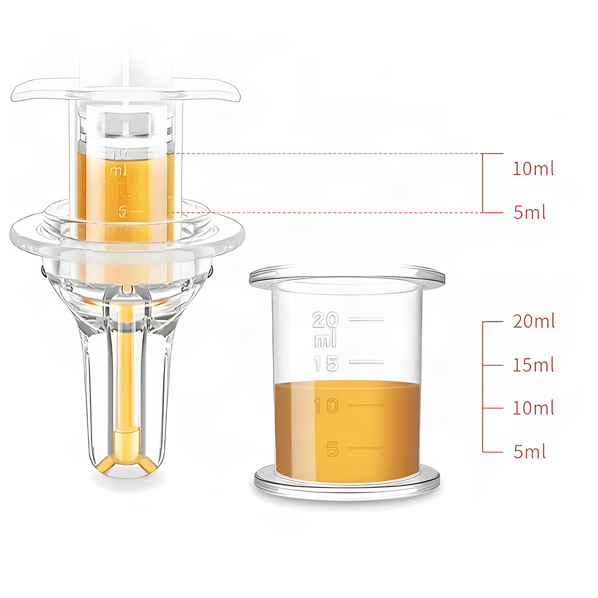 Baby Liquid Feeding Syringe