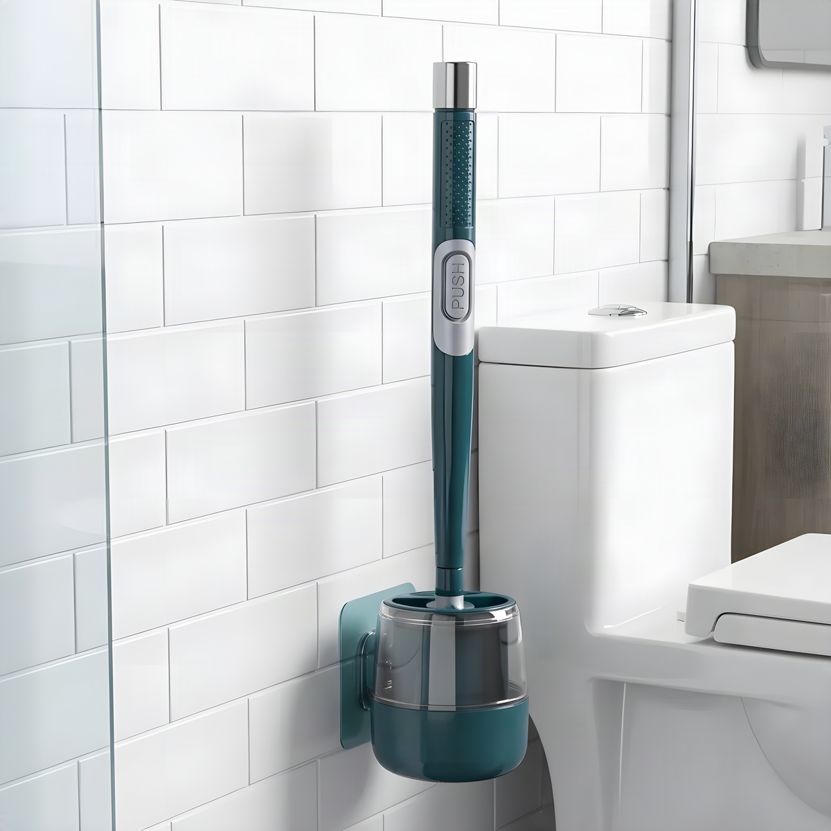 Soap Dispensing Toilet Brush