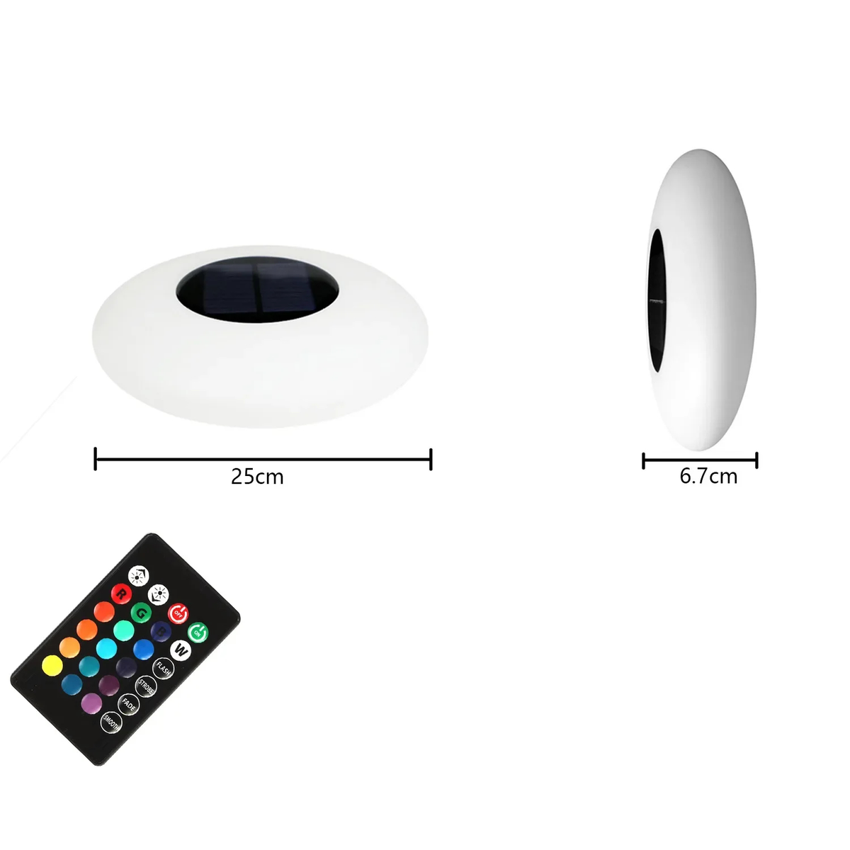 Solar Floating Pool Light