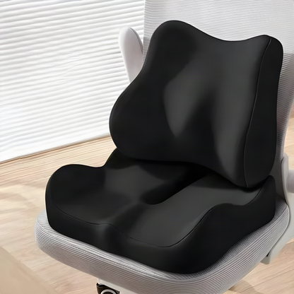 Memory Foam Seat and Back Cushion Set