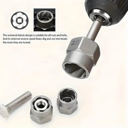 14-Piece Nut and Bolt Extractor Set