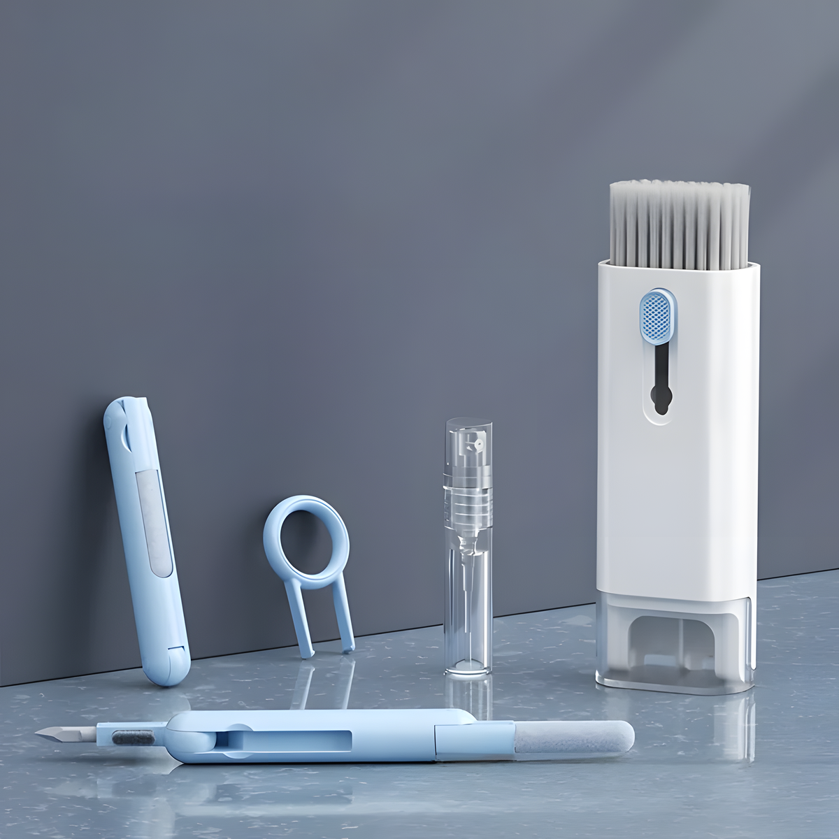 Compact Keyboard and Earbud Cleaning Kit