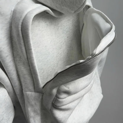 Hoodie with Integrated Backpack