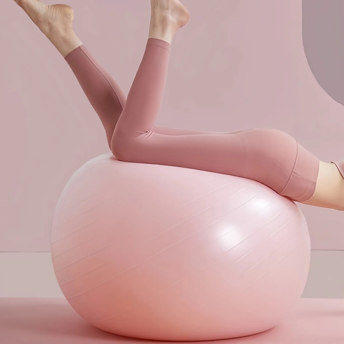 Anti-Burst Yoga Exercise Ball
