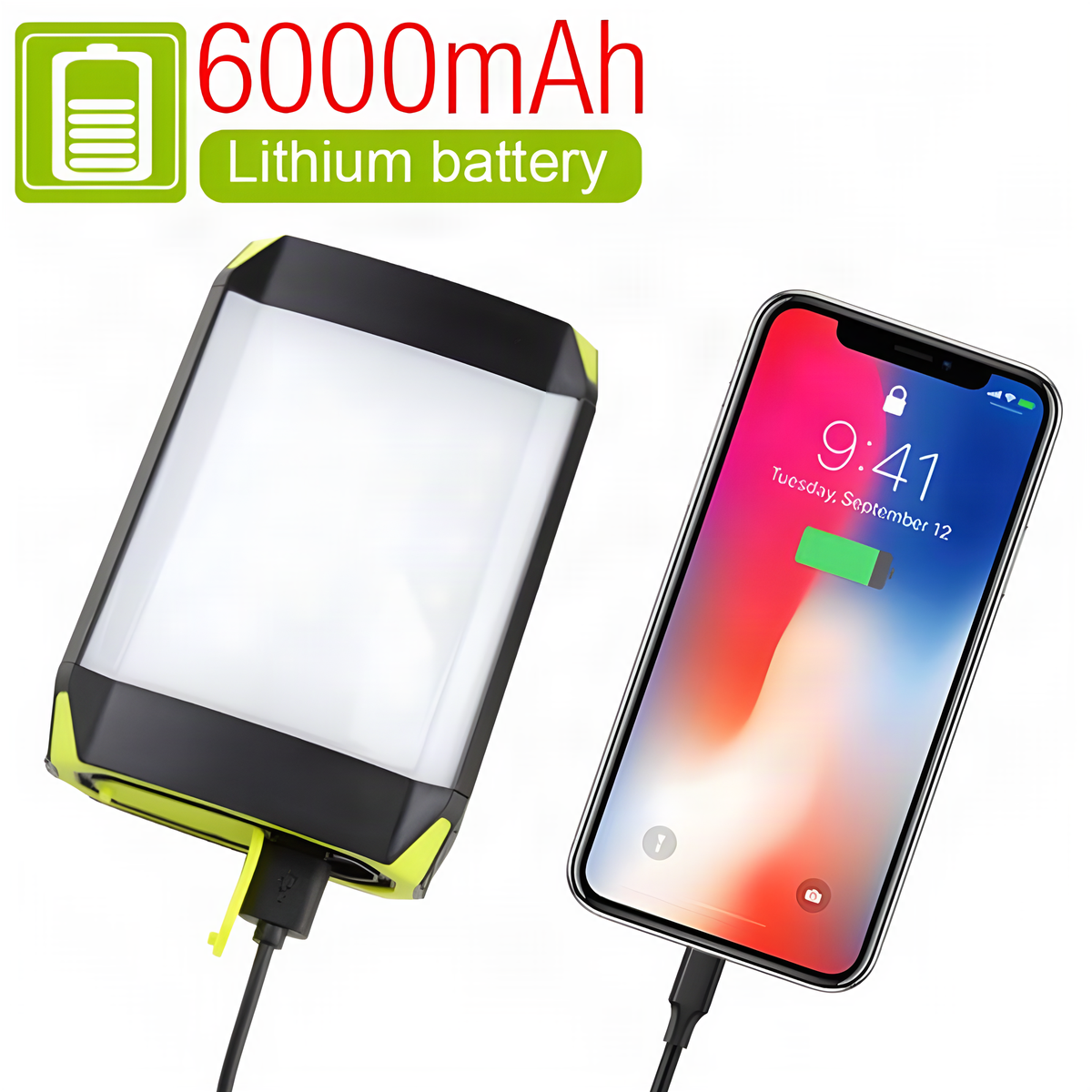 Rechargeable Camping Panel Light