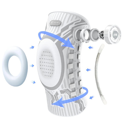 Adjustable Knee Brace with Patella Support Stabilizer