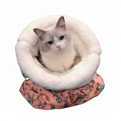 Plush Cat Sleeping Bag