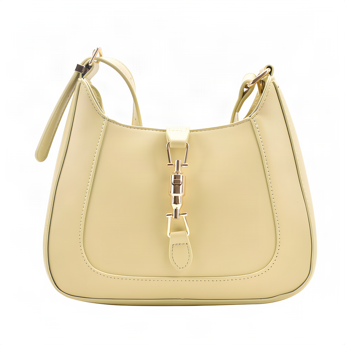 Curved Baguette Shoulder Bag