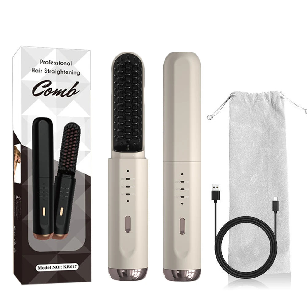 Cordless Beard Straightener for Men